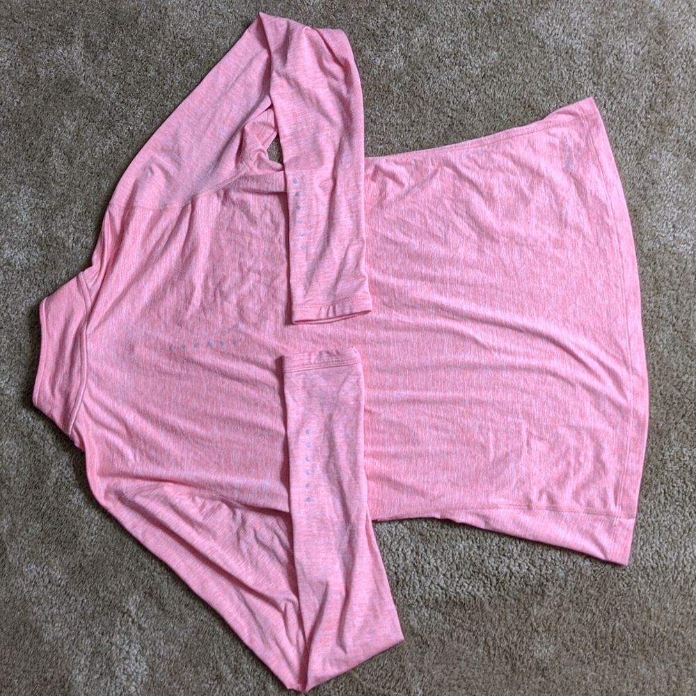 Nike Pink Pullover Size Medium - image 5